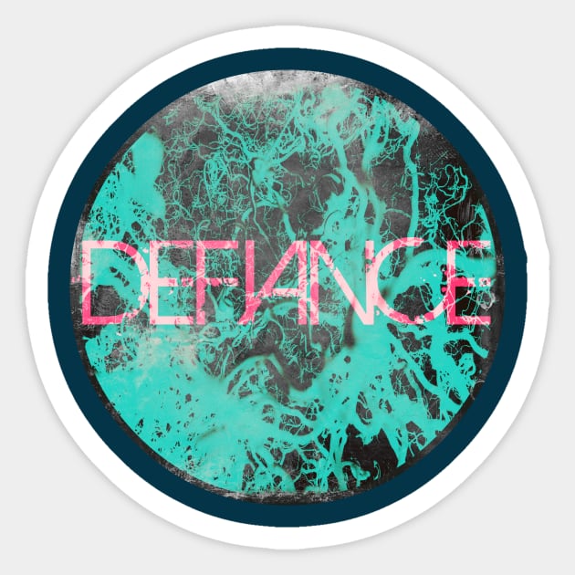 Defiance Sticker by TheDaintyTaurus